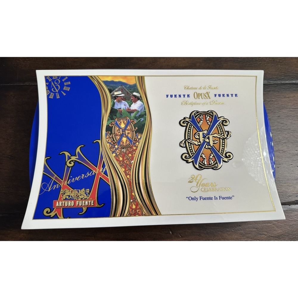 Arturo Fuente Opus X 20th Anniversary  Birthplace Cigar Box Humidor Empty